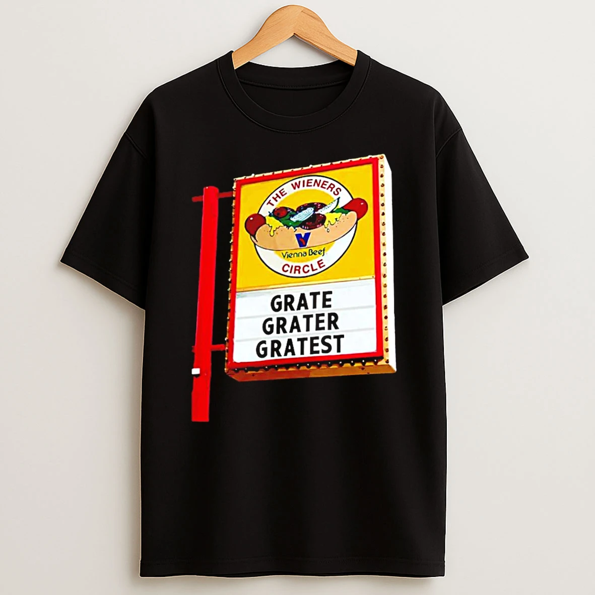 Grate Grater Gratest Chicago Bears The Wieners Circle T Shirt