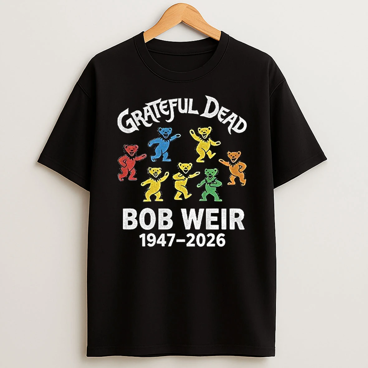 Grateful Dead Bob Weir 1947 2026 T Shirt