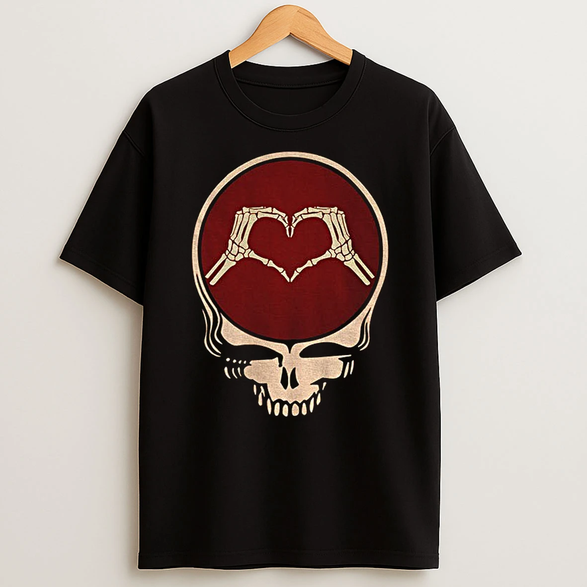 Grateful Dead Love Hand Sign They Love Each Other Valentines Day T Shirt