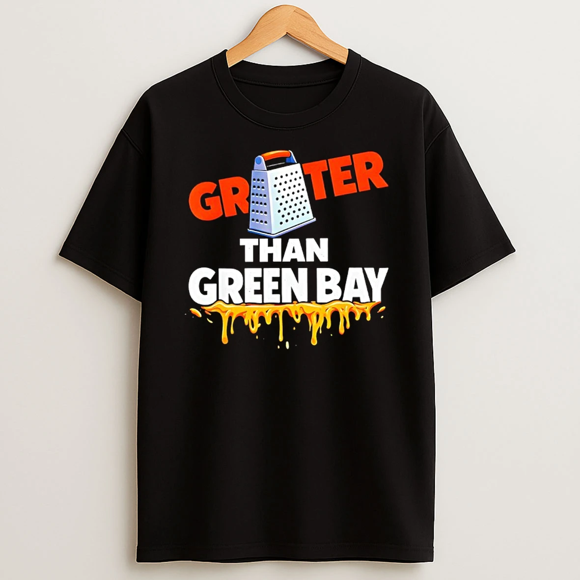 Grater Than Green Bay Nfc North Rivalry T Shirt