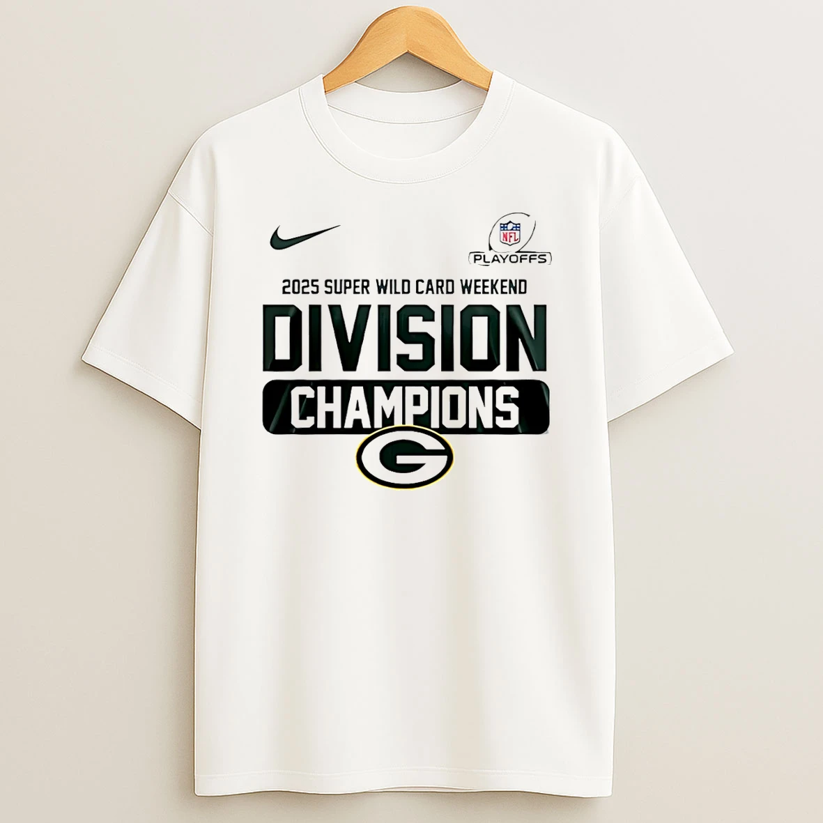 Green Bay Packers 2025 Super Wild Card Weekend Division Champions T Shirt