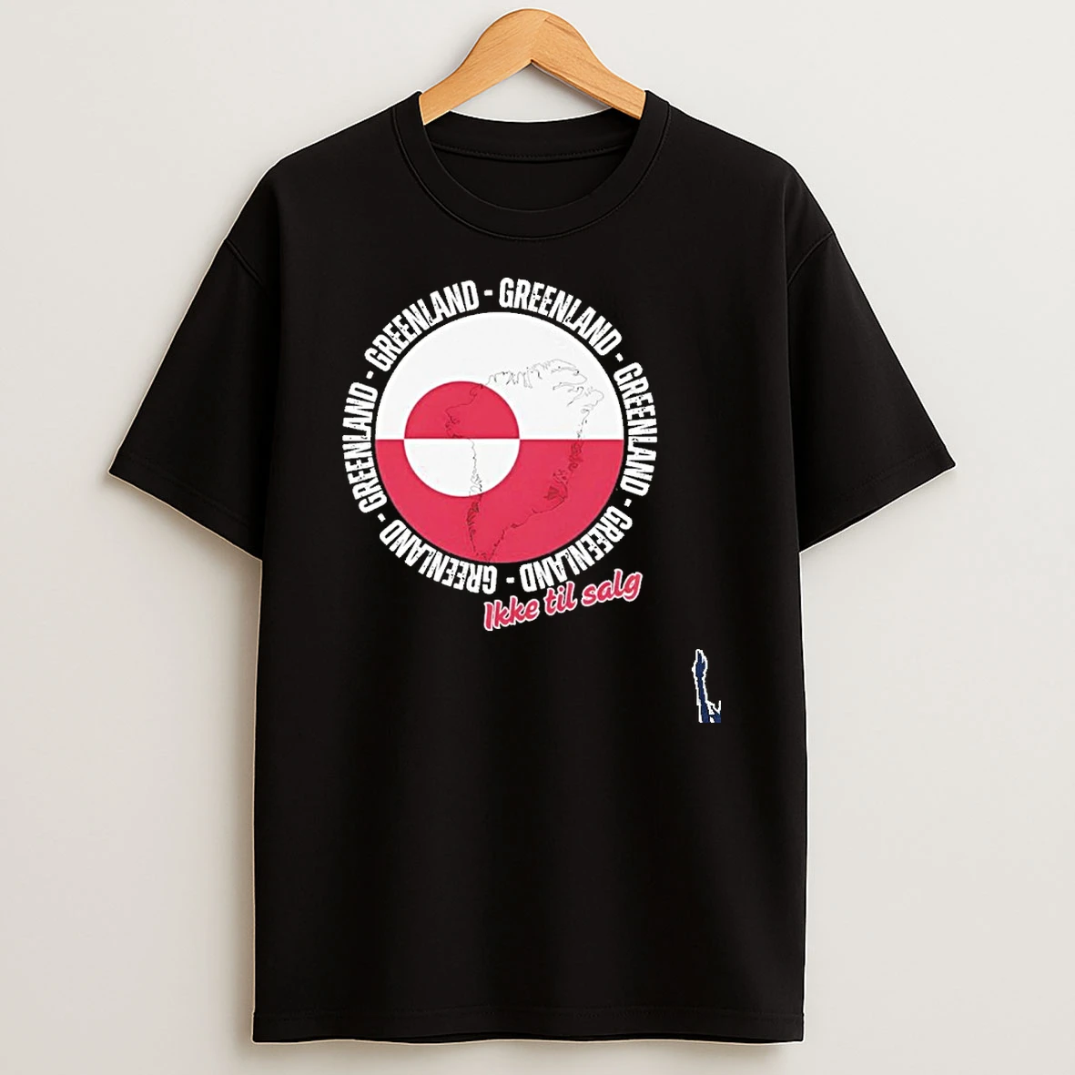 Greenland Ikke Til Salg T Shirt