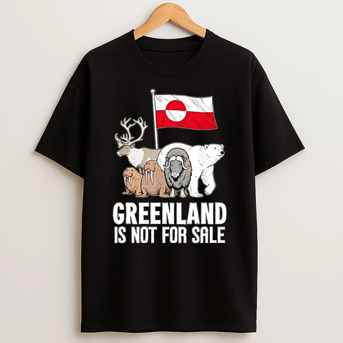 Greenland Is Not For Sale Anti Trump Protest T Shirt