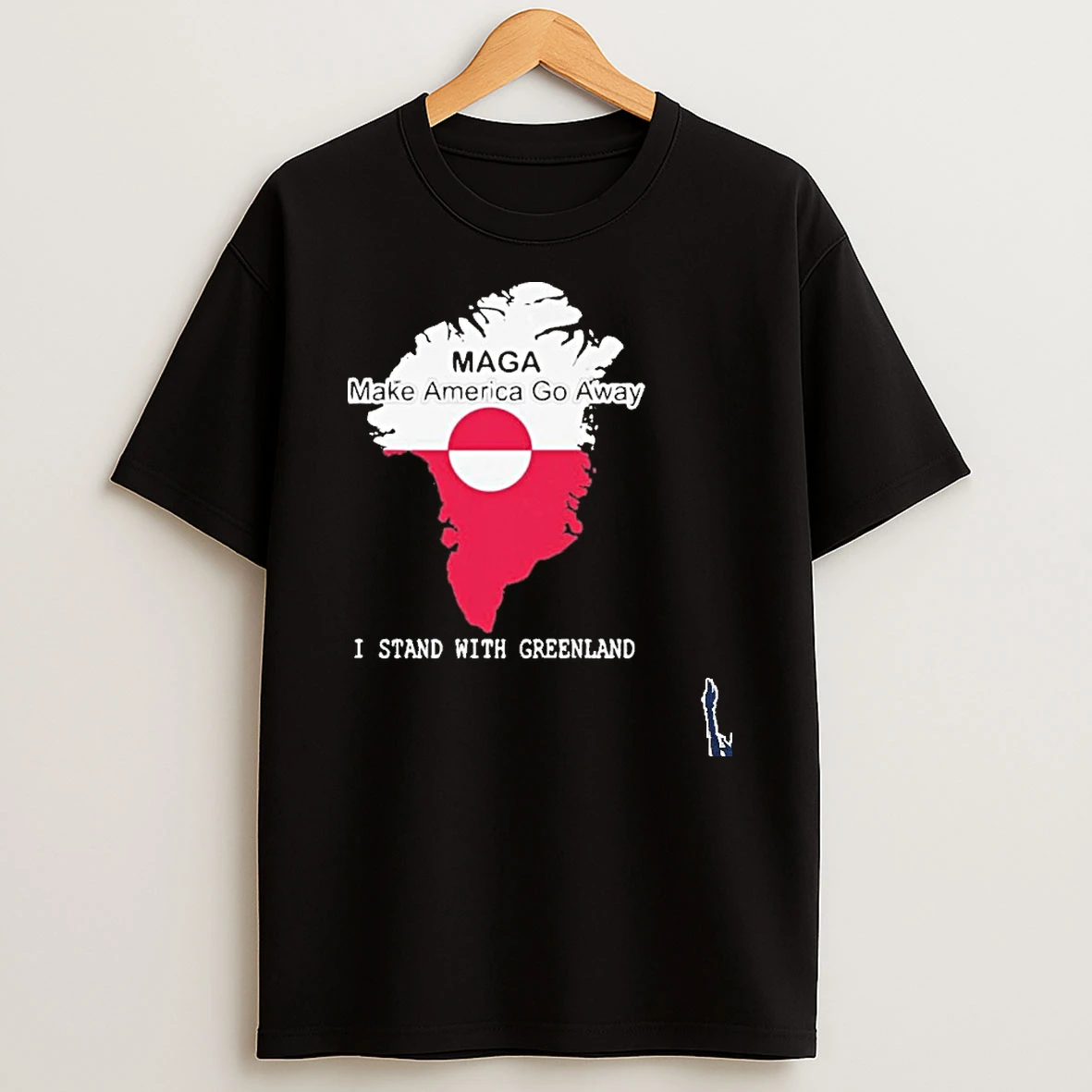 Greenland Make America Go Away T Shirt