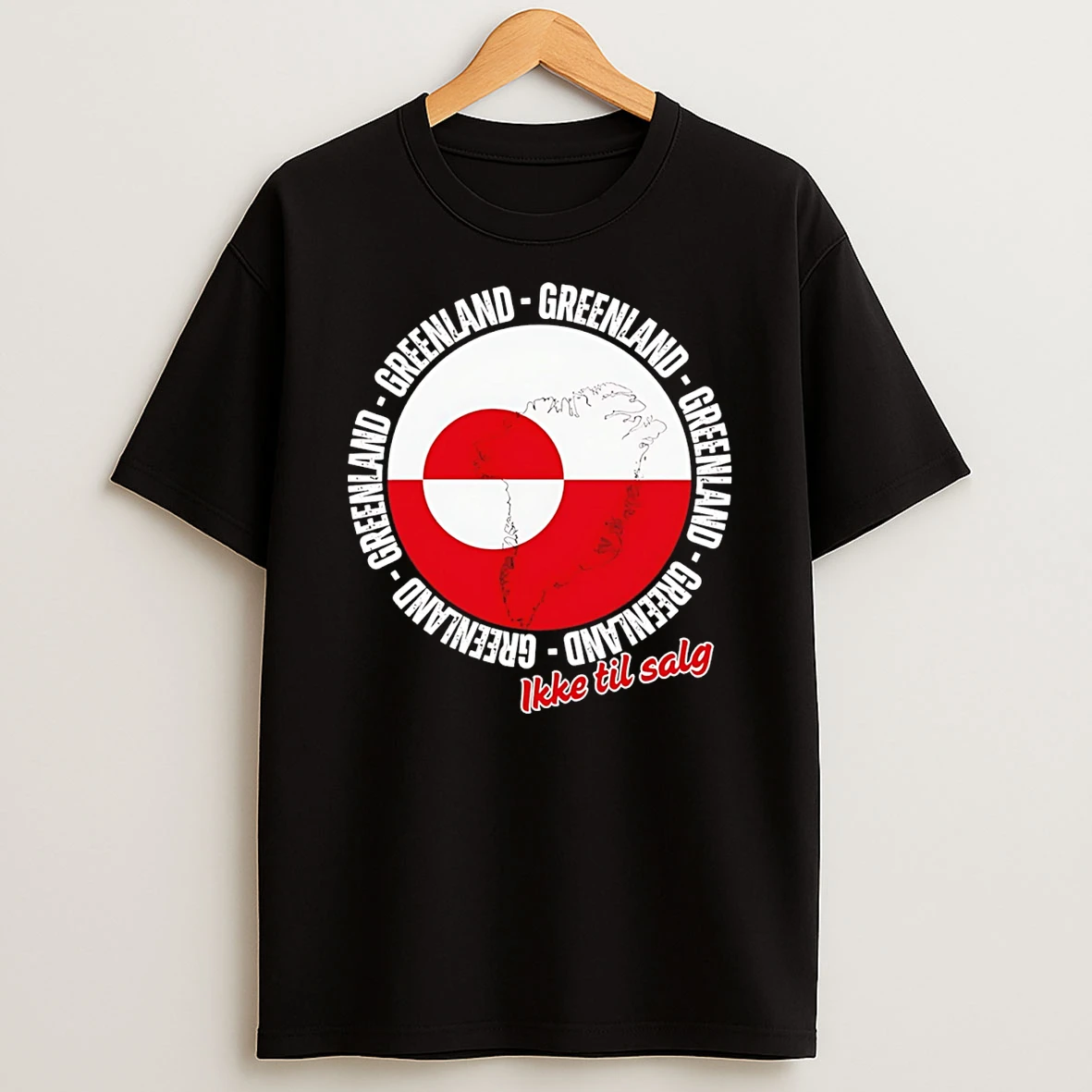 Greenland Not For Sale Ikke Til Salg T Shirt
