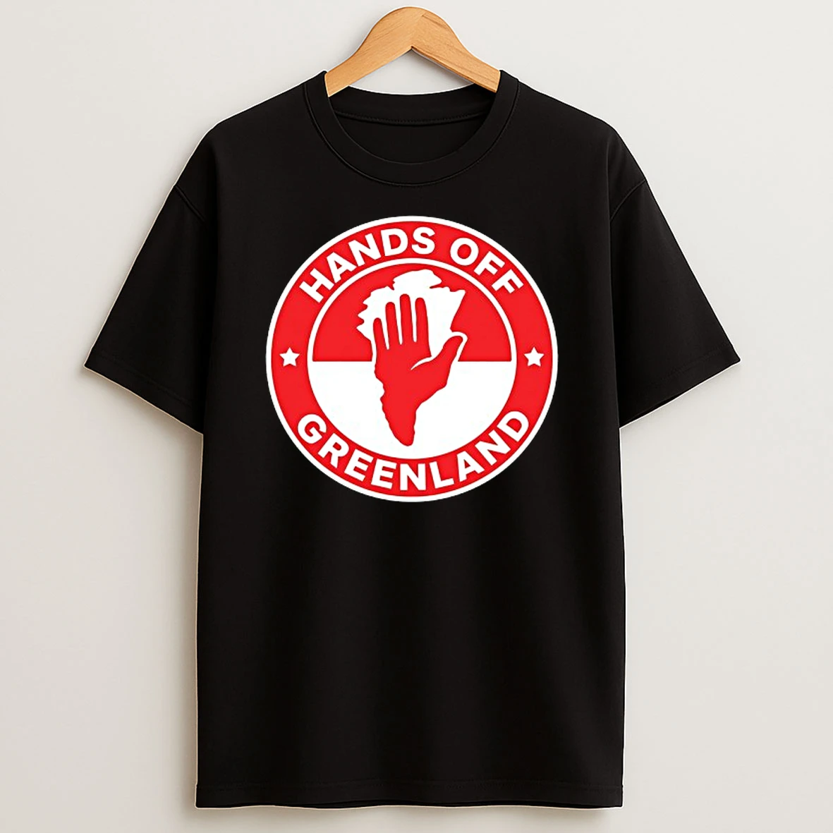 Greenland Hands Off Logo T Shirt