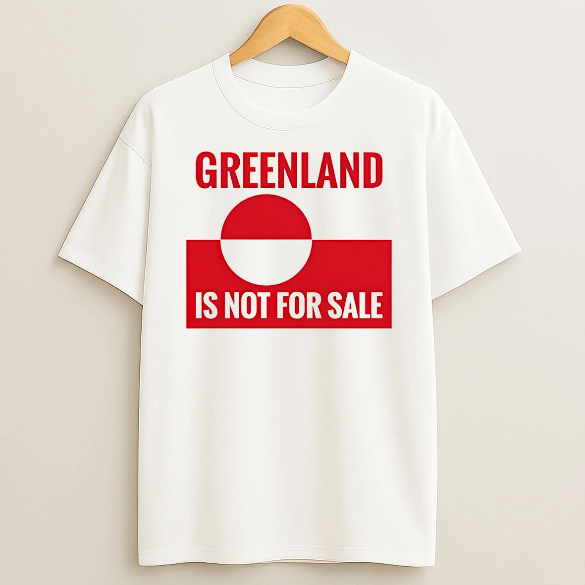 Greenland Is Not For Sale Anti Trump Political T Shirt