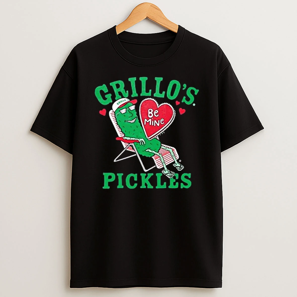 Grillos Pickles Sam Sam Be Mine T Shirt