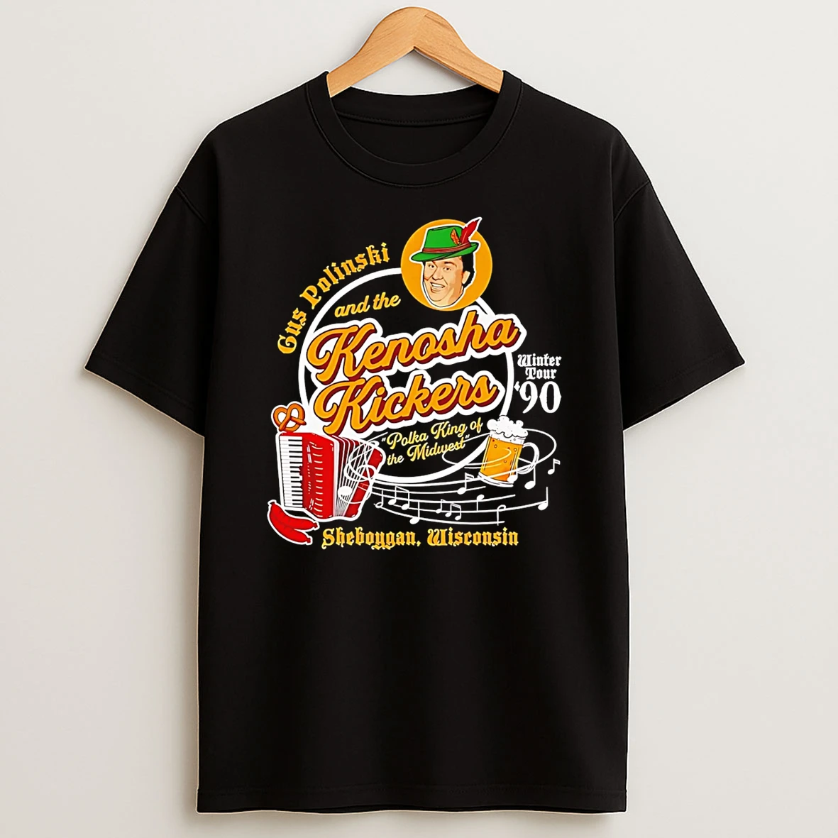 Gus Polinski And The Kenosha Kickers T Shirt