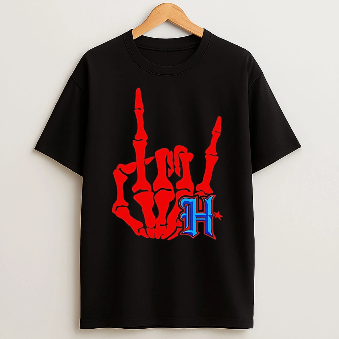 H Town Houston Rock Hand Houston Texans Football 2025 T Shirt