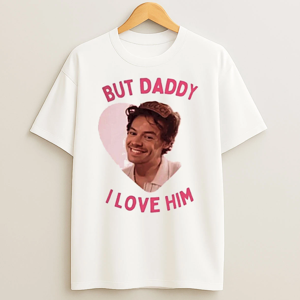 Hs But Daddy I Love Him 1d Pink Heart T Shirt