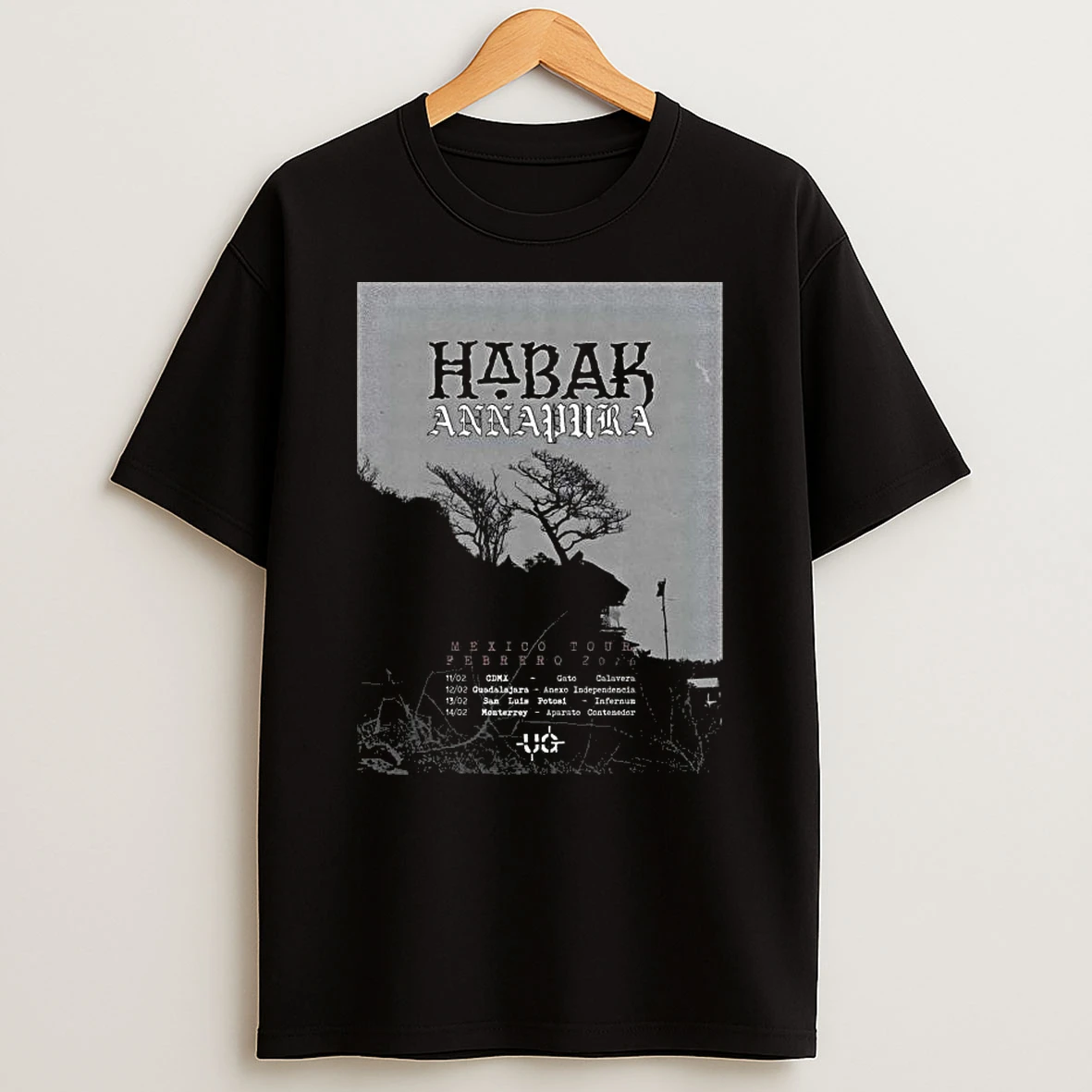 Habak Mexico Febrero 2026 Tour T Shirt