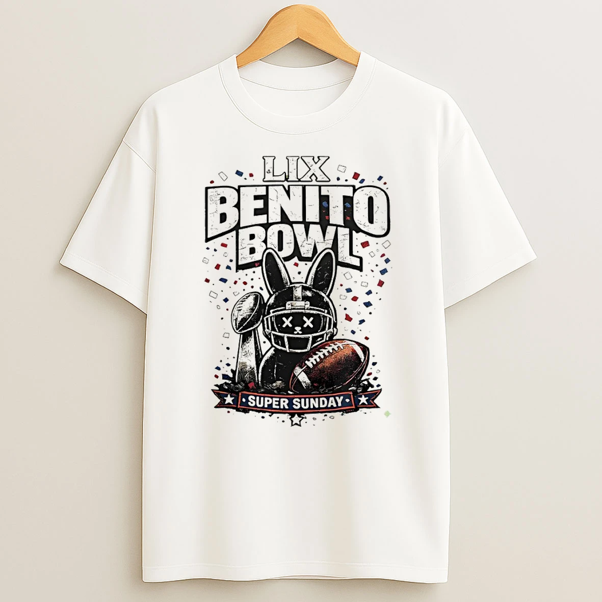 Half Time Show Super Sunday Benito Bowl 2026 Lix T Shirt