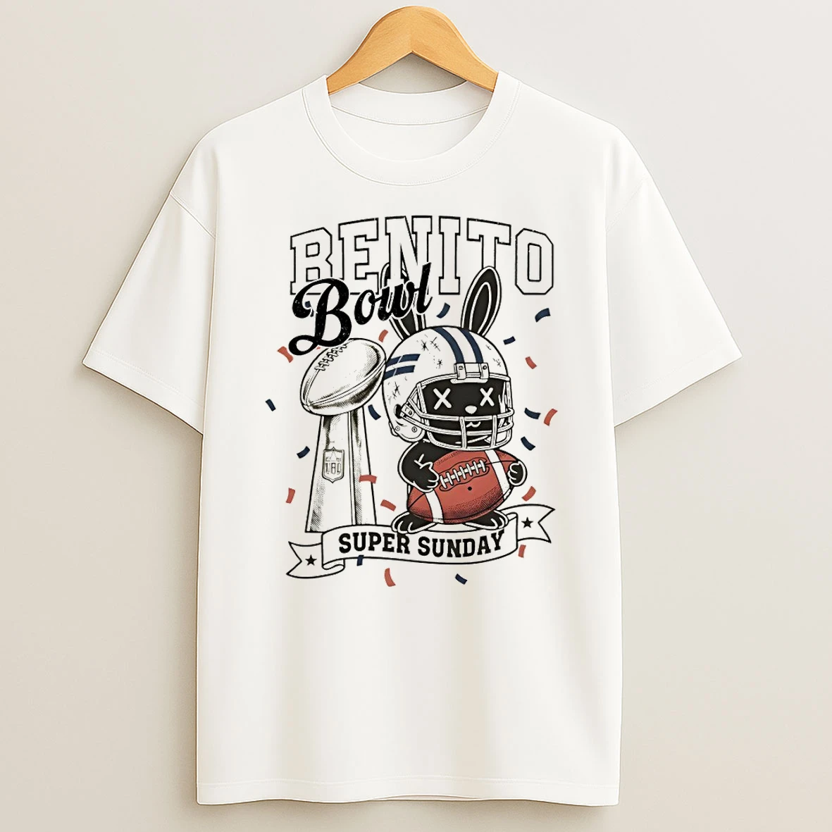 Half Time Show Super Sunday Benito Bowl Bad Bunny T Shirt