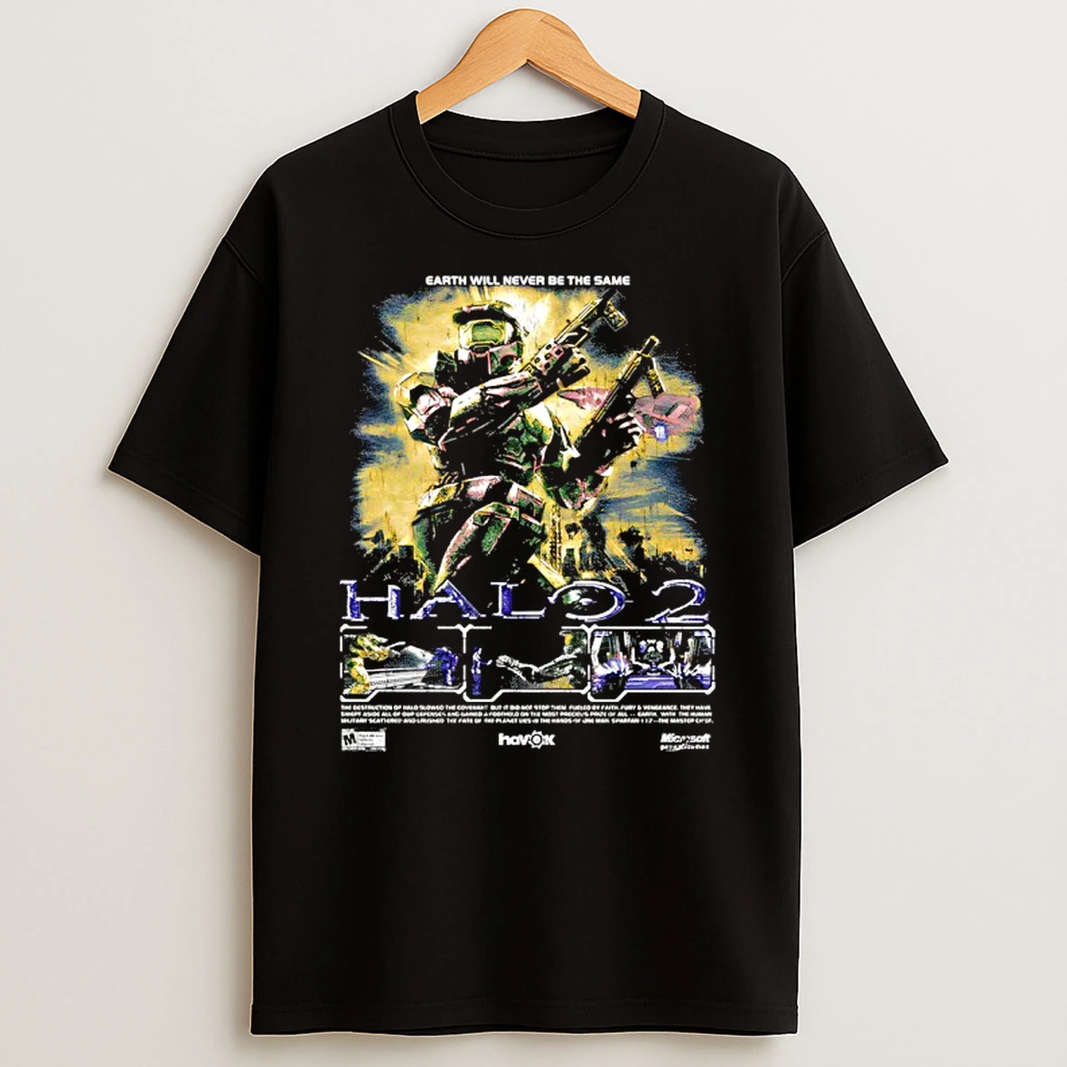 Halo 2 Earth Will Never Be The Same T Shirt