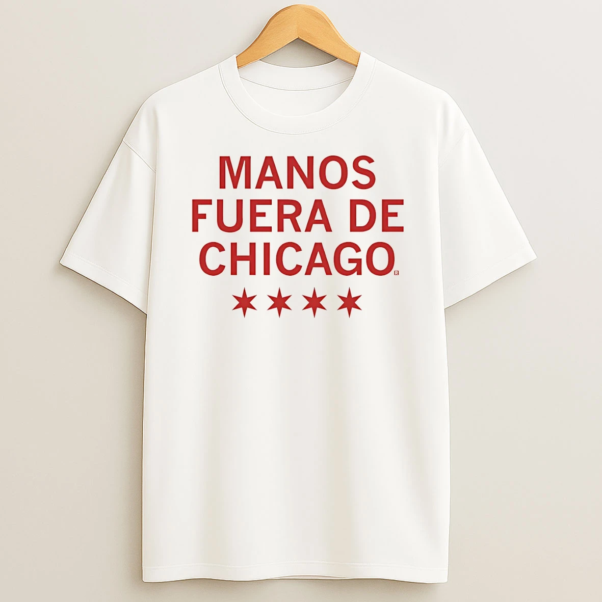 Hands Off Chicago Spanish Manos Fuera De Chicago T Shirt