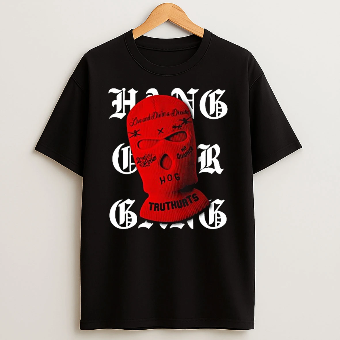 Hang Over Gang Ski Mask Hog T Shirt