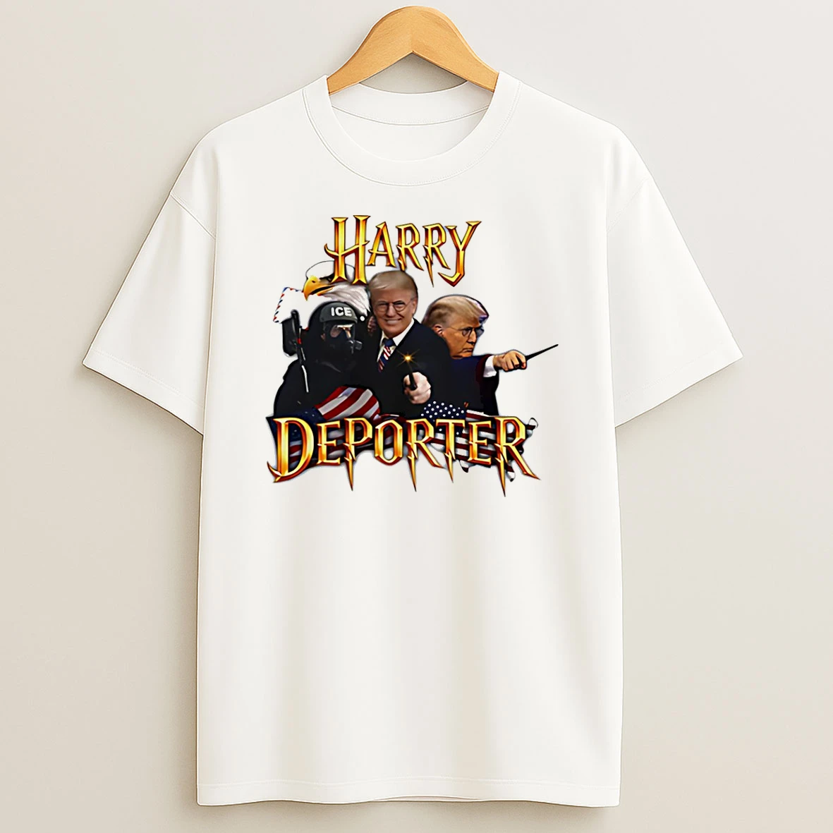 Harry Deporter Trump Ice Funny T Shirt