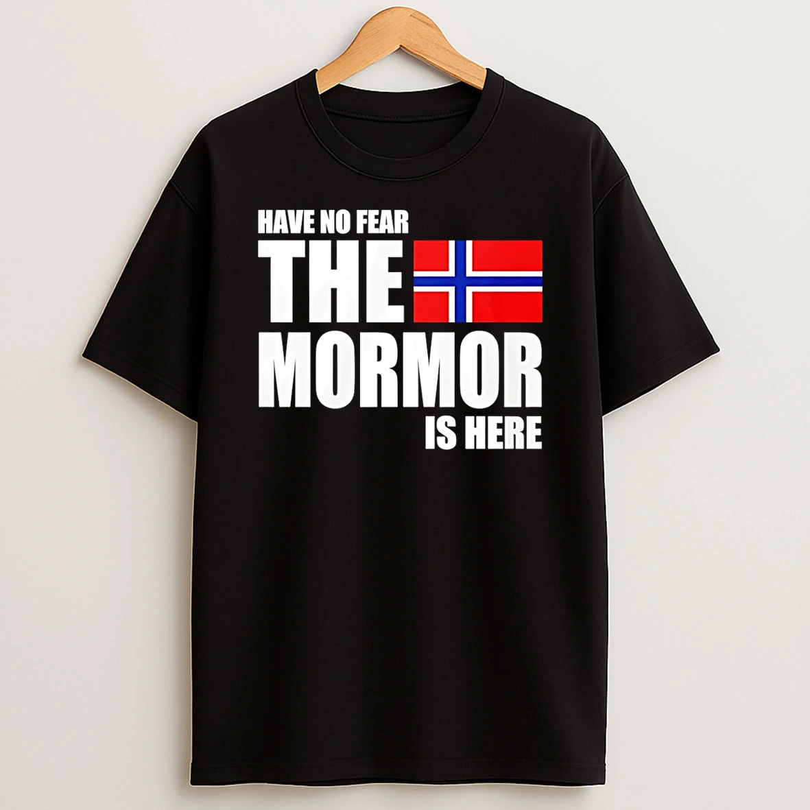 Have No Fear Mormor Norwegian Grandma Is Here Flag T Shirt