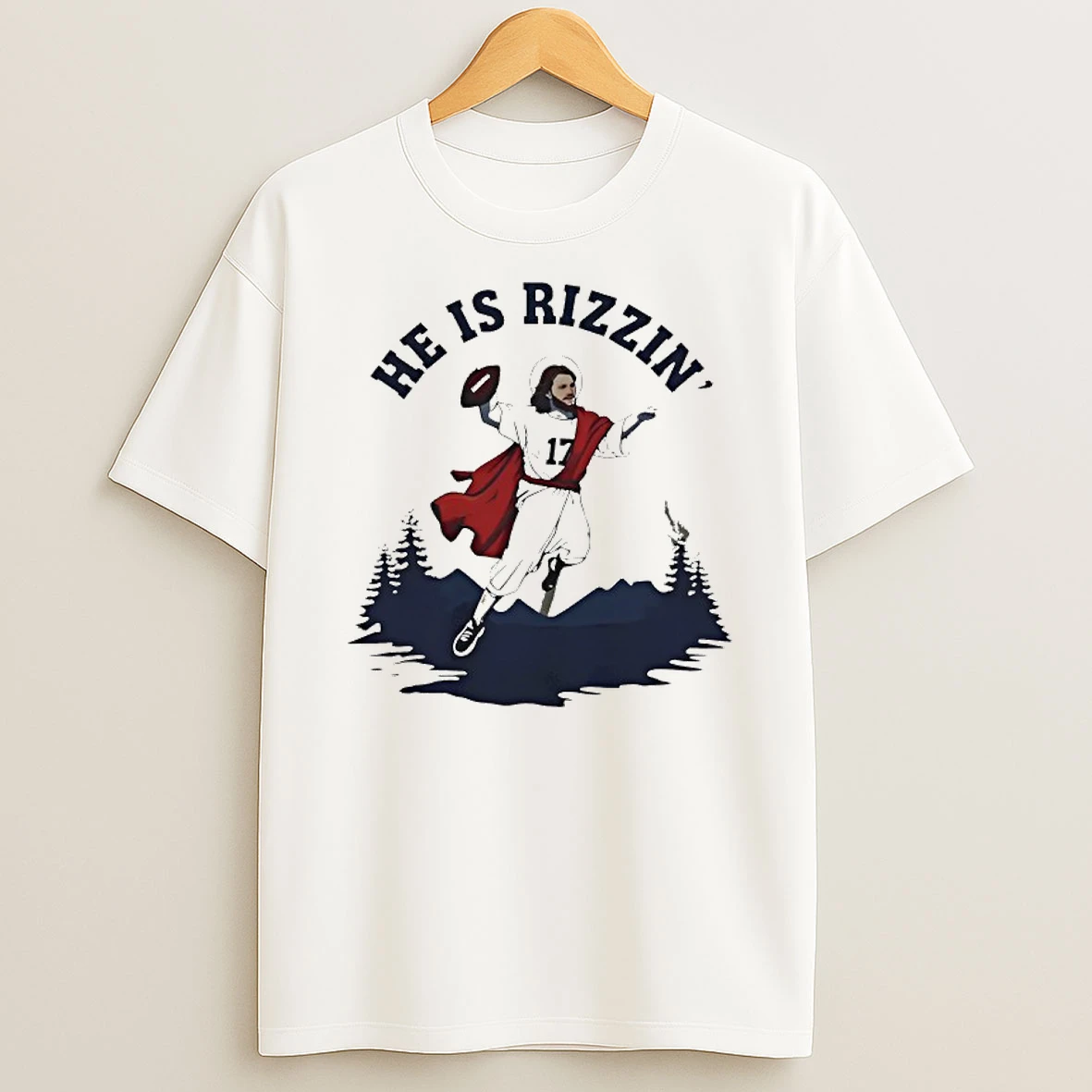 He Is Rizzin Josh Allen Jesus T Shirt