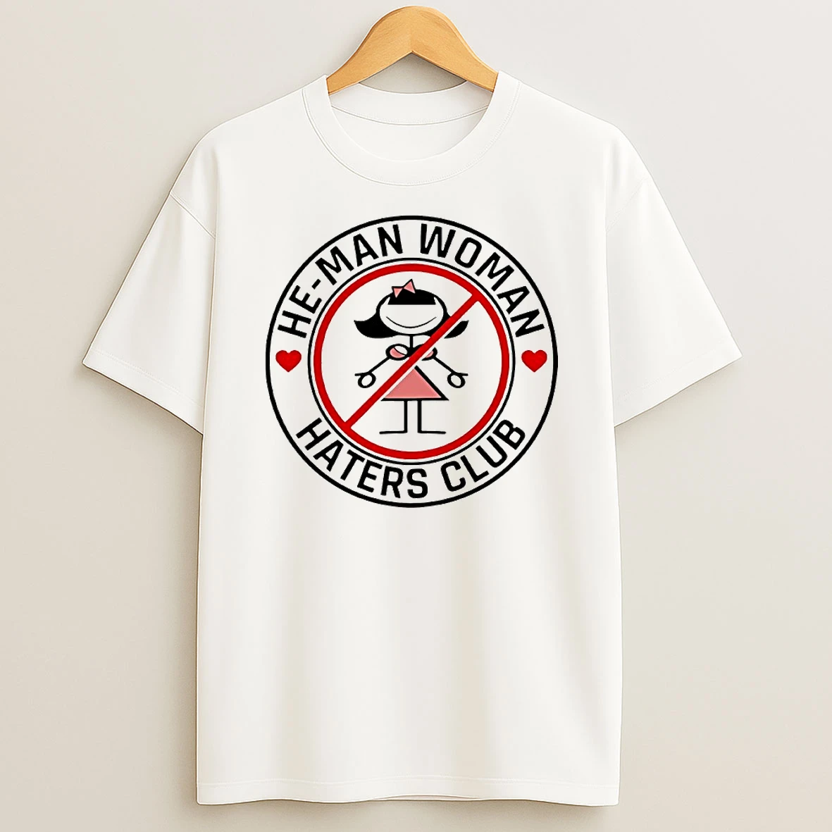 He Man Woman Haters Club Lil Rascal Circle T Shirt