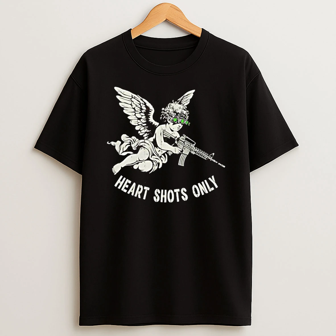 Heart Shots Only Graphic T Shirt