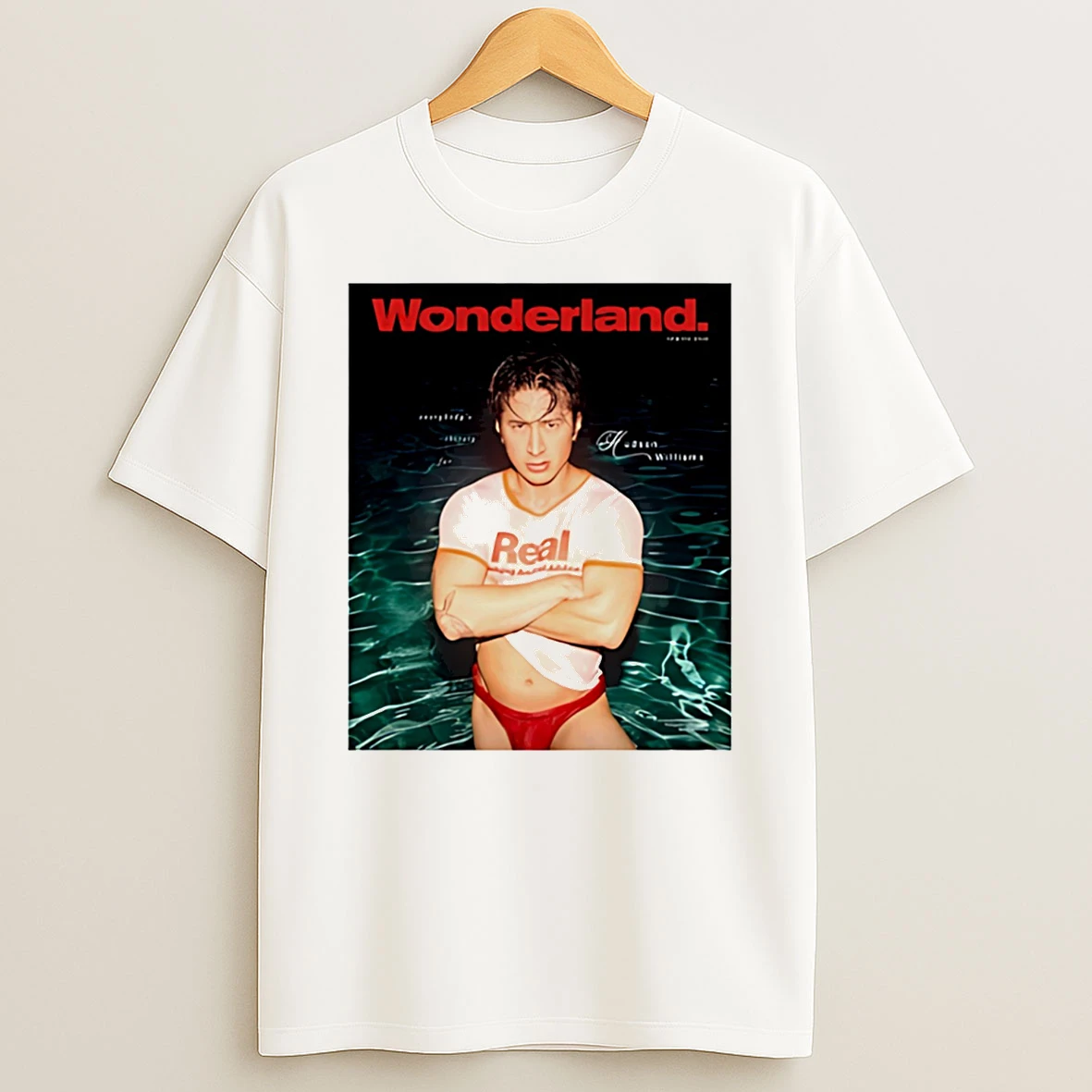 Heated Rivalry Hudson Williams Wonderland Magazine Spring 2026 Cover T Shirt
