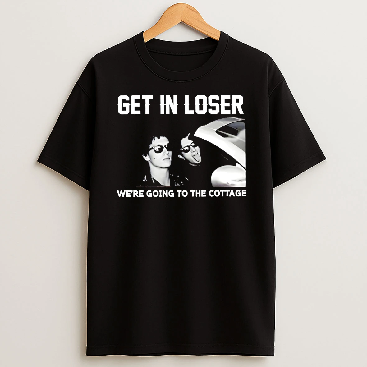 Heated Rivalry Inspired Ilya Rozanov Get In Loser Were Going To The Cottage T Shirt