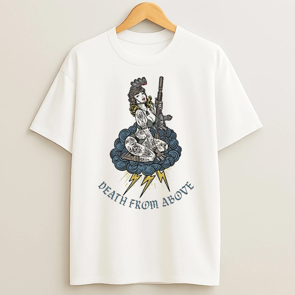 Heavens Fury Death From Above T Shirt