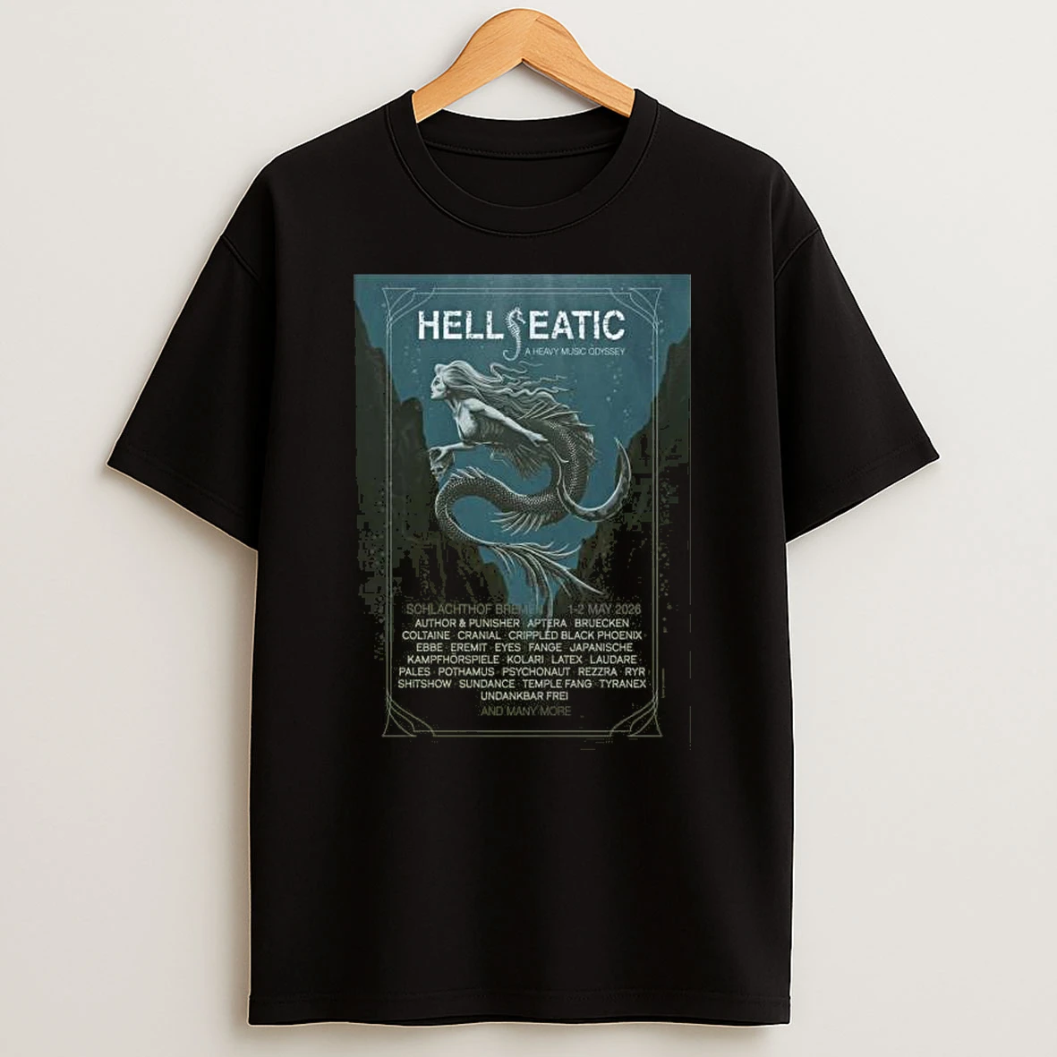 Hellseatic A Heavy Music Odyssey 2026 T Shirt