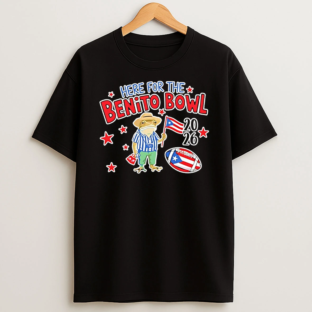 Here For The Benito Bowl Graphic T Shirt