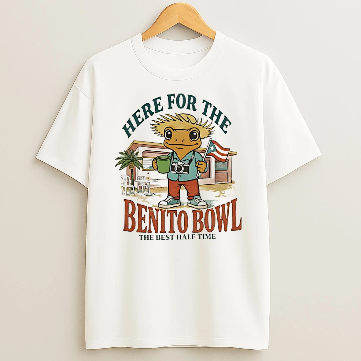 Here For The Benito Bowl The Best Half Time T Shirt