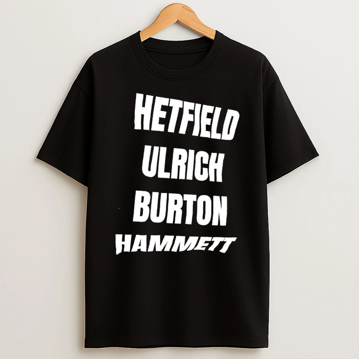 Hetfield Ulrich Burton Hammett T Shirt