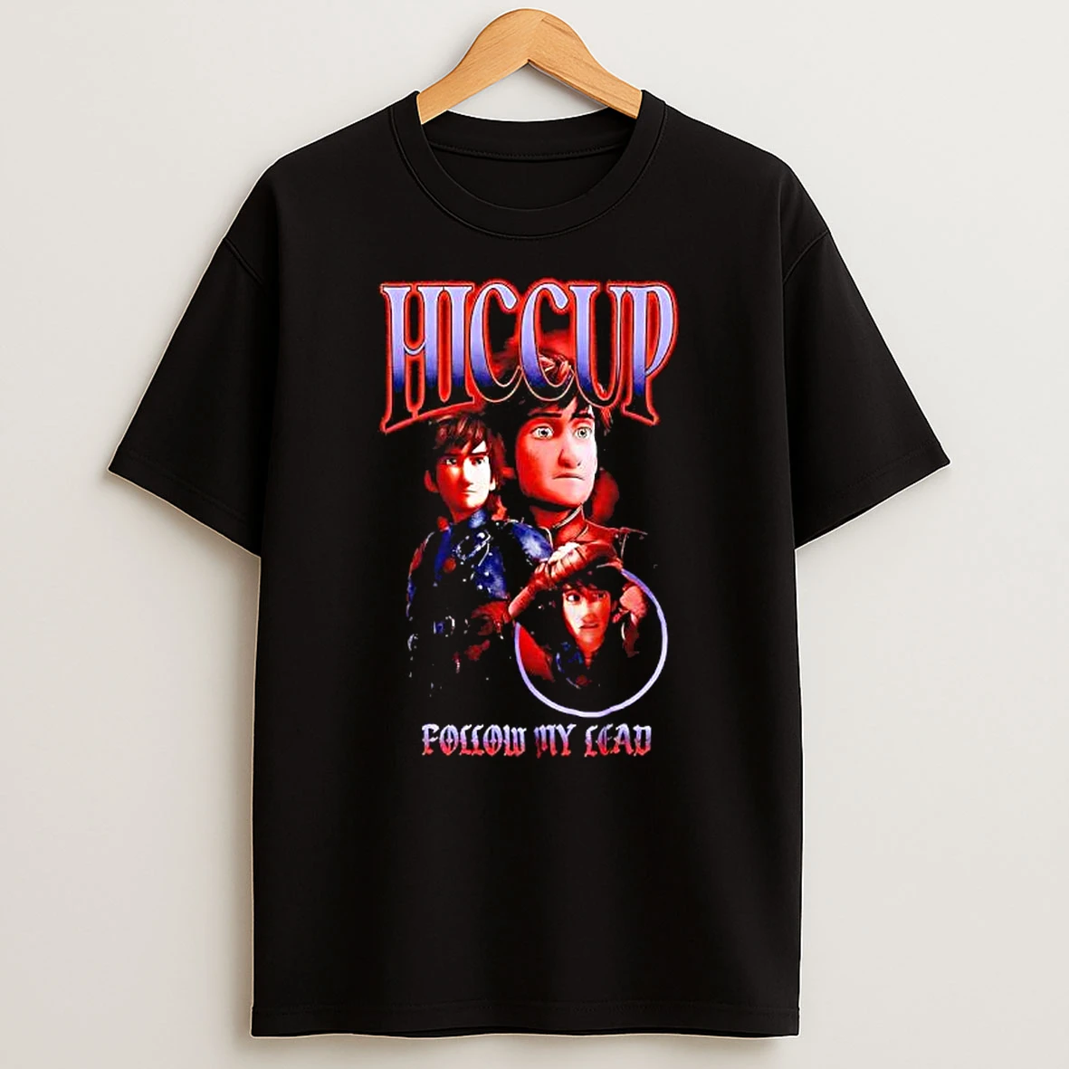 Hiccup Follow My Lead The How To Train Your Dragon Graphic T Shirt