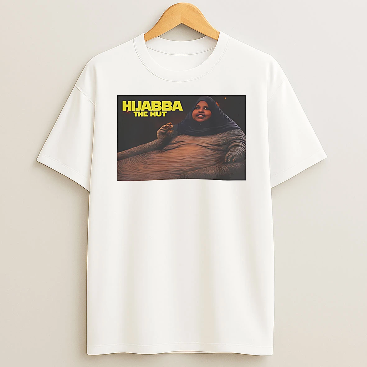 Hijabba The Hut Jabba Funny T Shirt