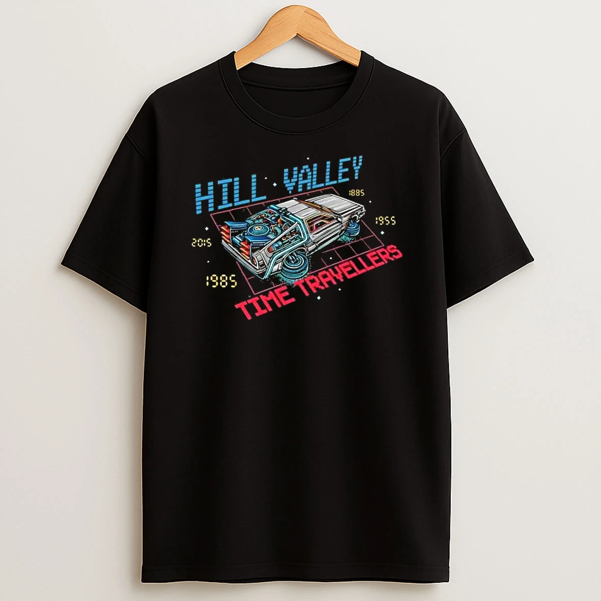 Hill Valley Time Travel Vintage T Shirt