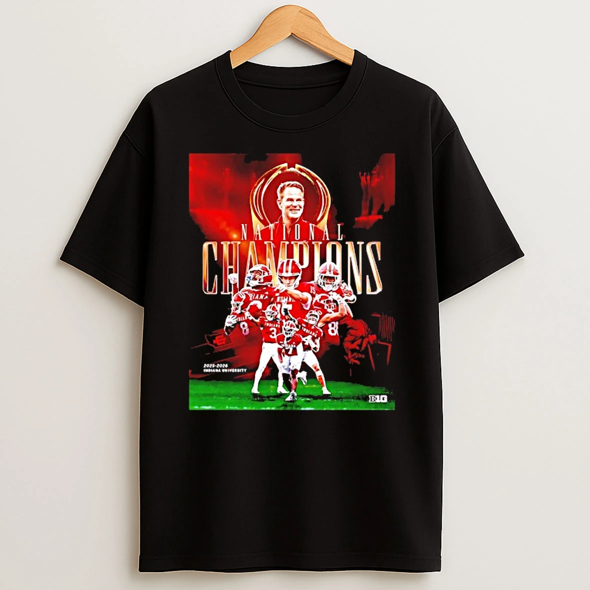 History For The Hoosiers 2025 2026 Indiana Hoosiers National Champions T Shirt