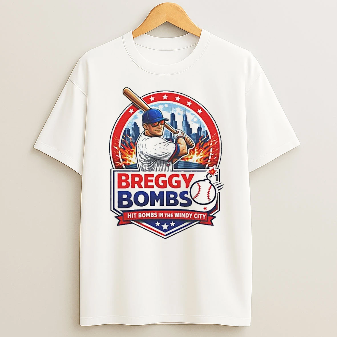 Hit Bombs In The Windy City Breggy T Shirt