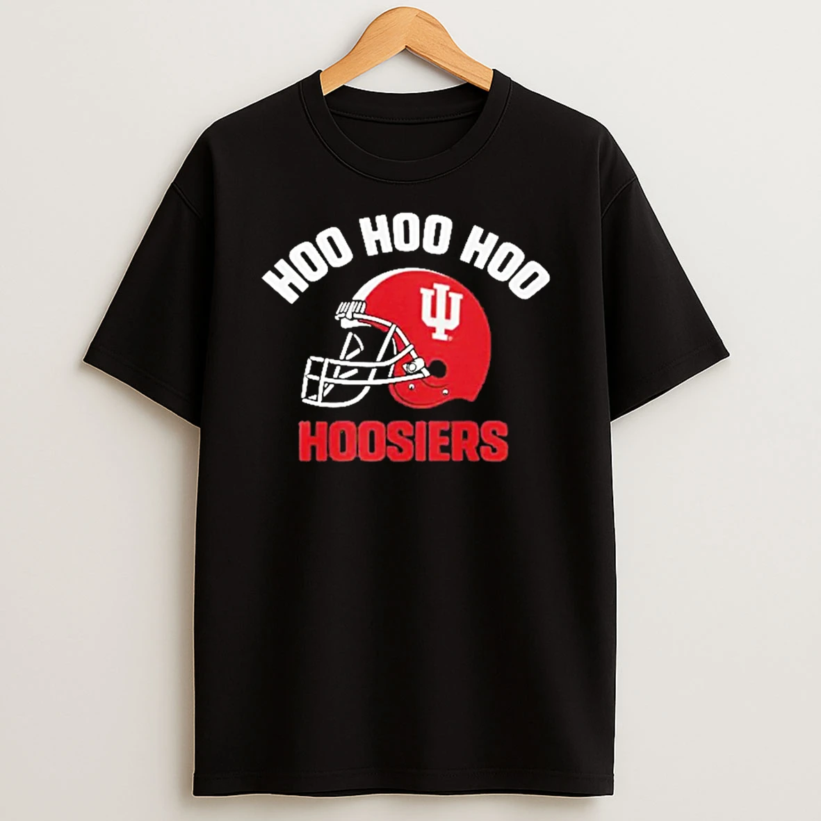 Hoo Hoo Hoo Hoosiers Indiana Football Never Daunted T Shirt