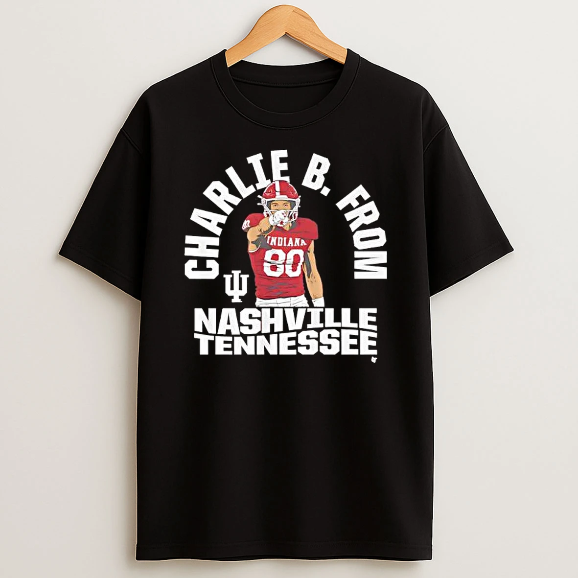Hoosiers Indiana Football Charlie Becker From Nashville Tennessee T Shirt