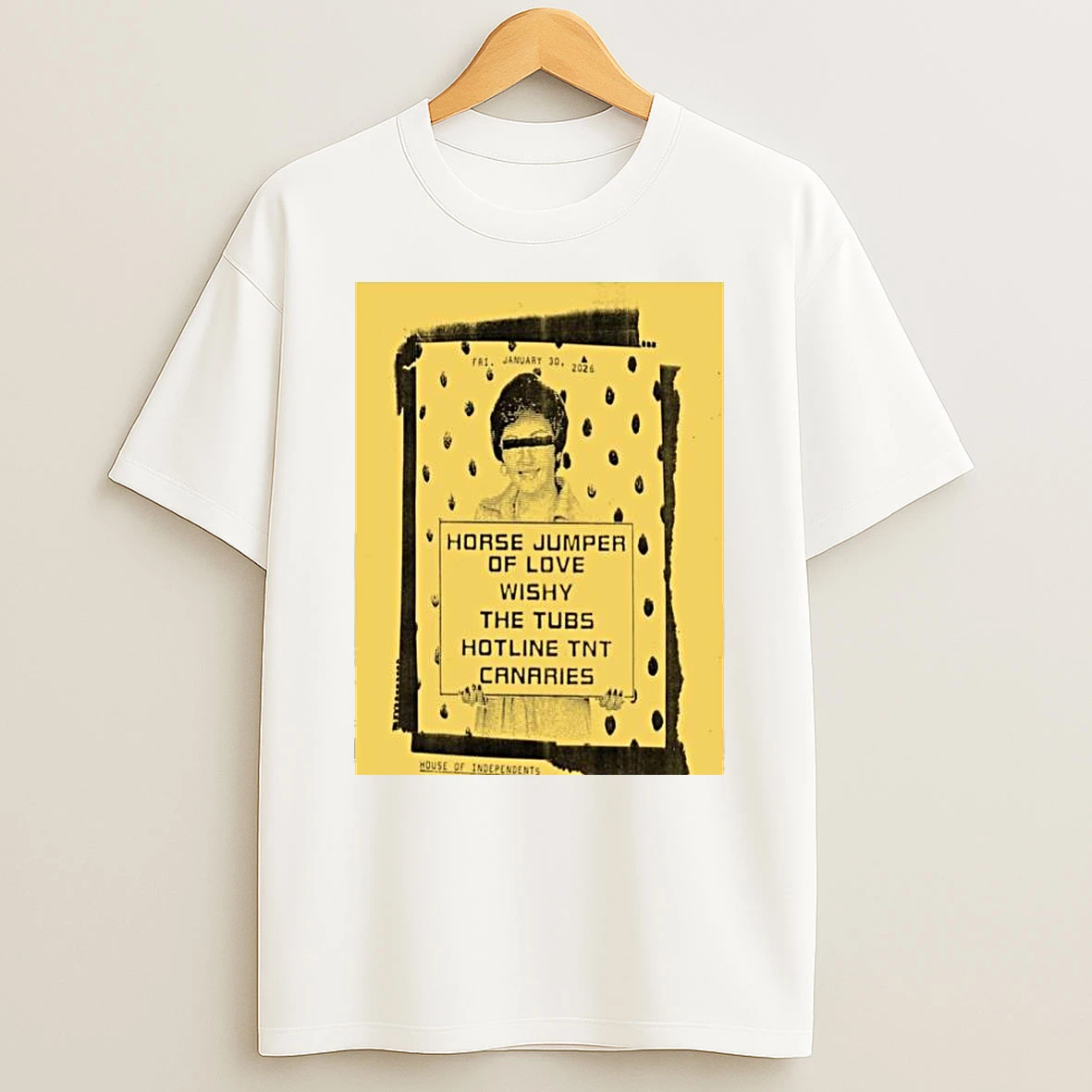 Horse Jumper Of Love Asbury Park Nj January 30 2026 Concert T Shirt