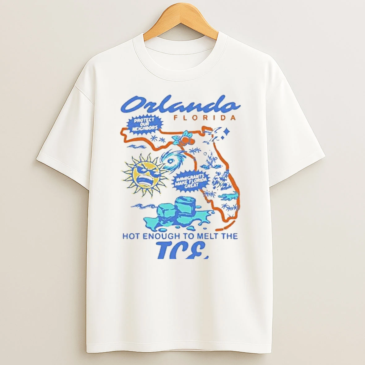 Hot Enough To Melt The Ice T Shirt