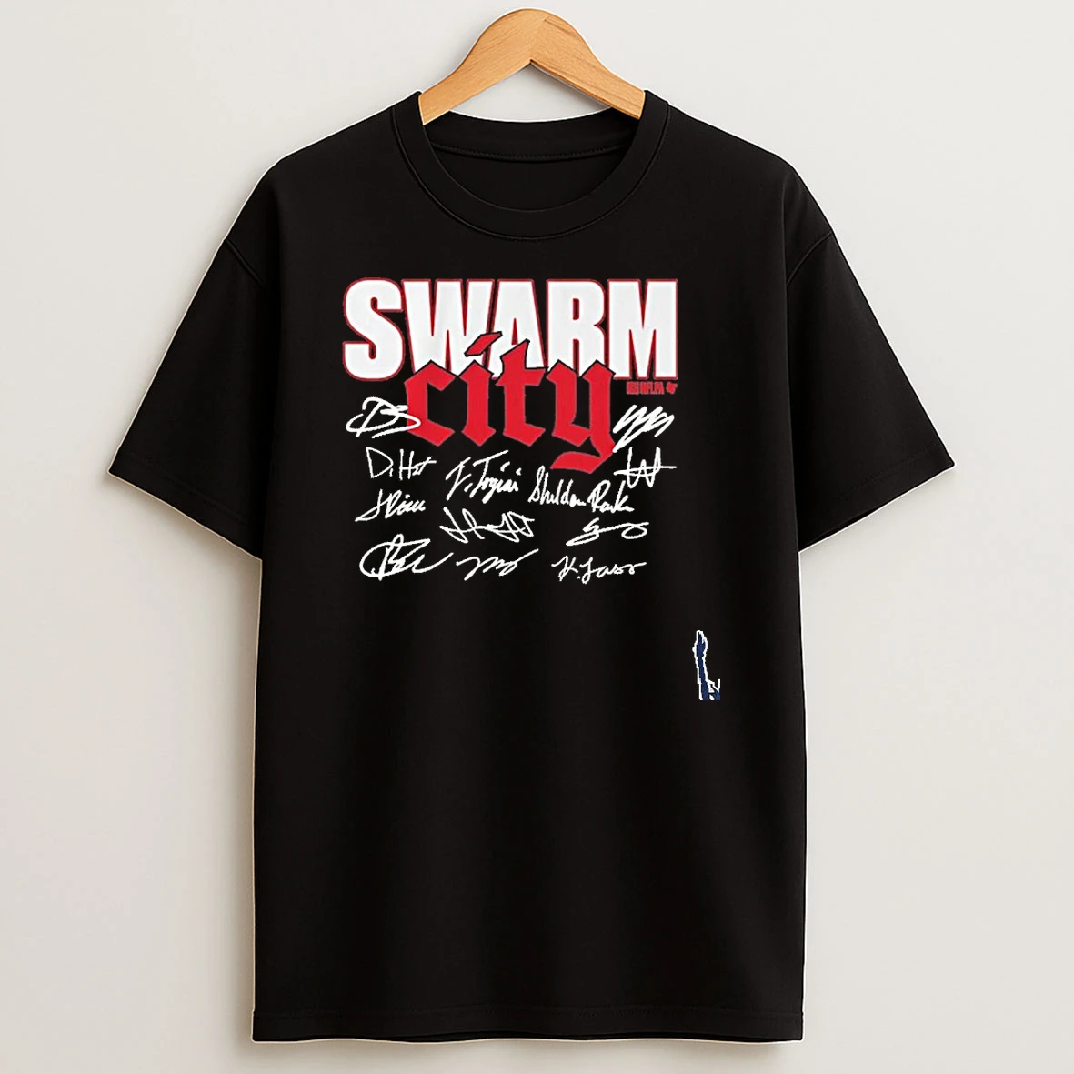 Houston Football Swarm City Signature T Shirt