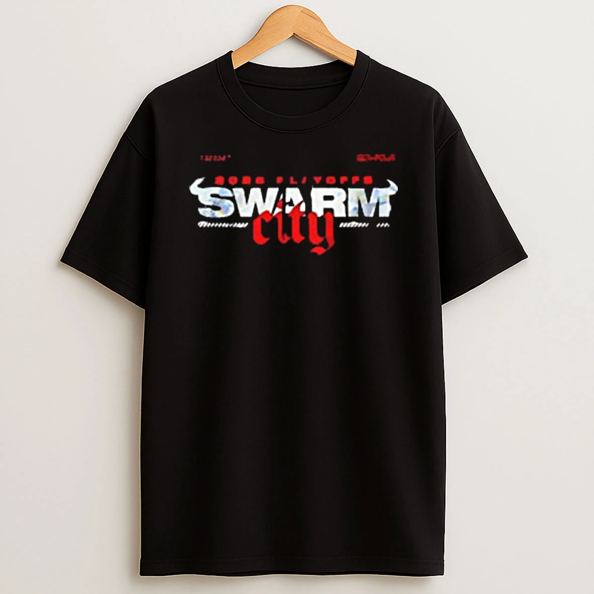 Houston Texans 2025 Playoff Swarm City T Shirt
