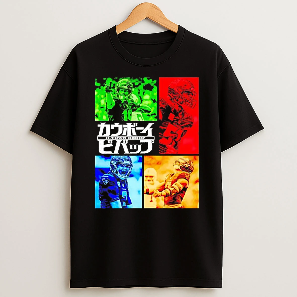 Houston Texans Nfl X Cowboy Bebop Anime T Shirt