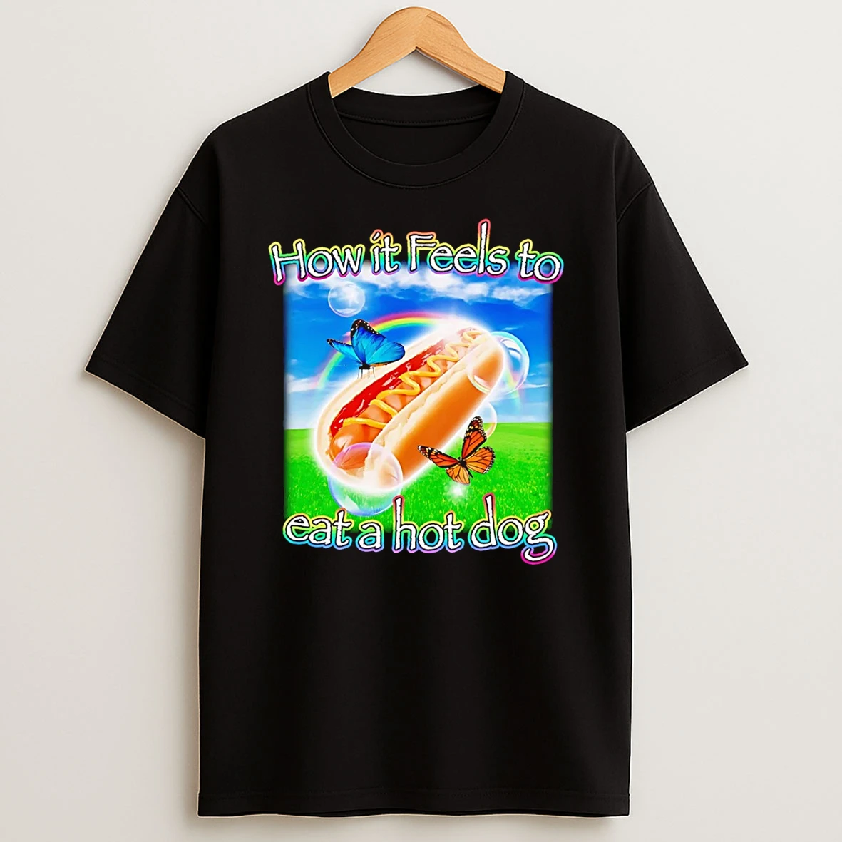 How It Feels To Eat A Hot Dog T Shirt
