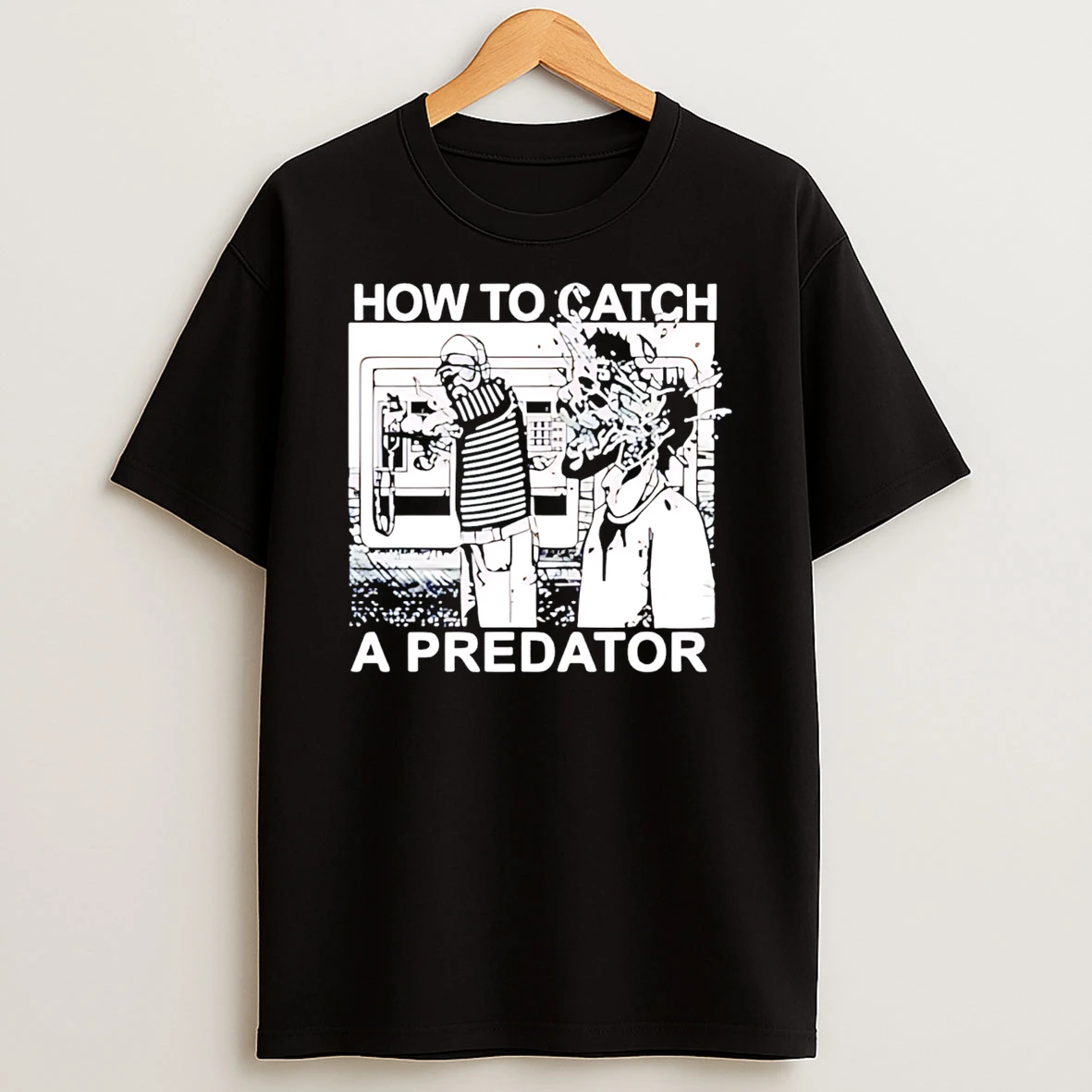 How To Catch A Predator Zombie T Shirt