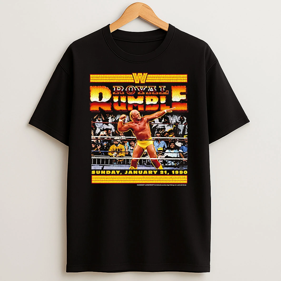 Hulk Hogan Royal Rumble 1990 Vintage T Shirt