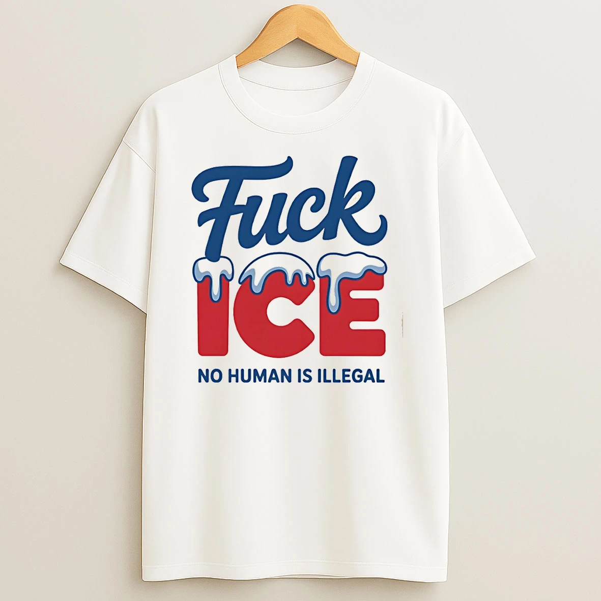 Human Rights Activist Fuck Ice No Human Is Illegal T Shirt