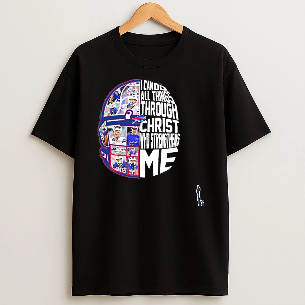 I An Do All Things Through Christ Who Strengthens Me Player T Shirt